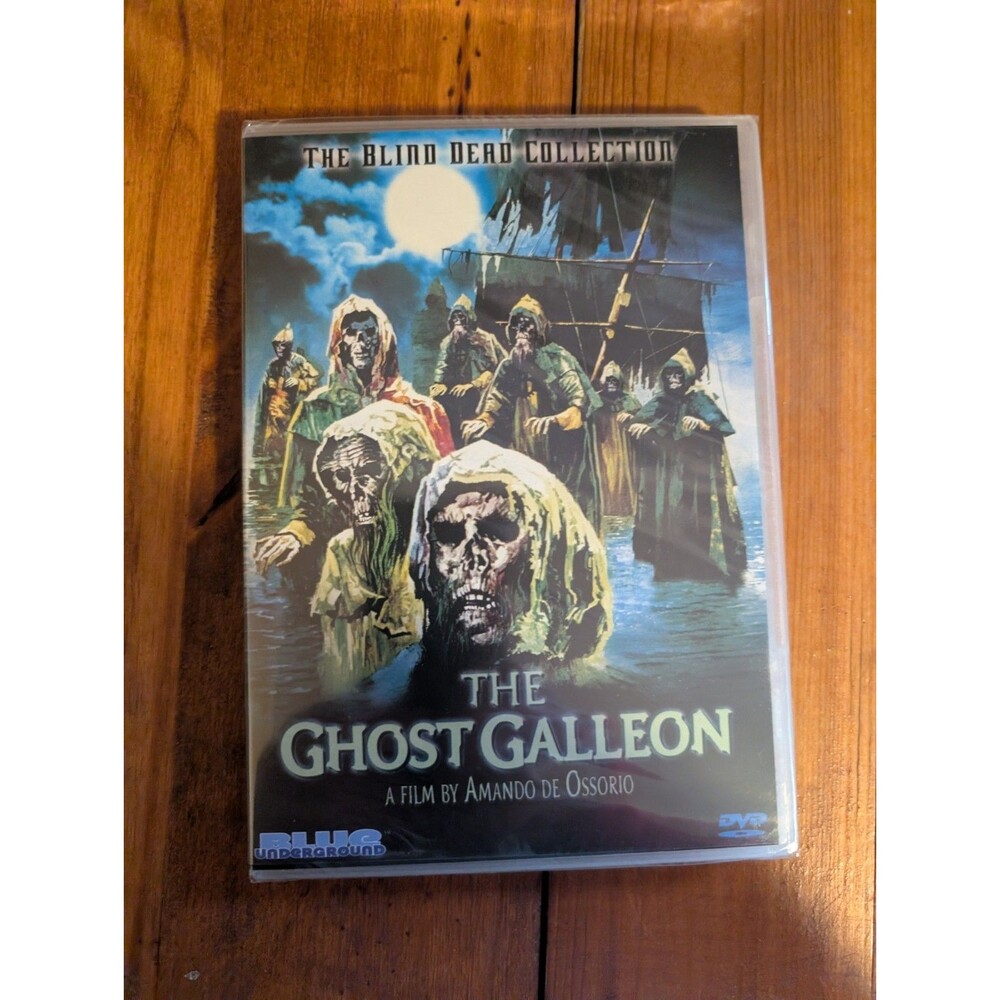 The Ghost Galleon Blue underground DVD factory sealed